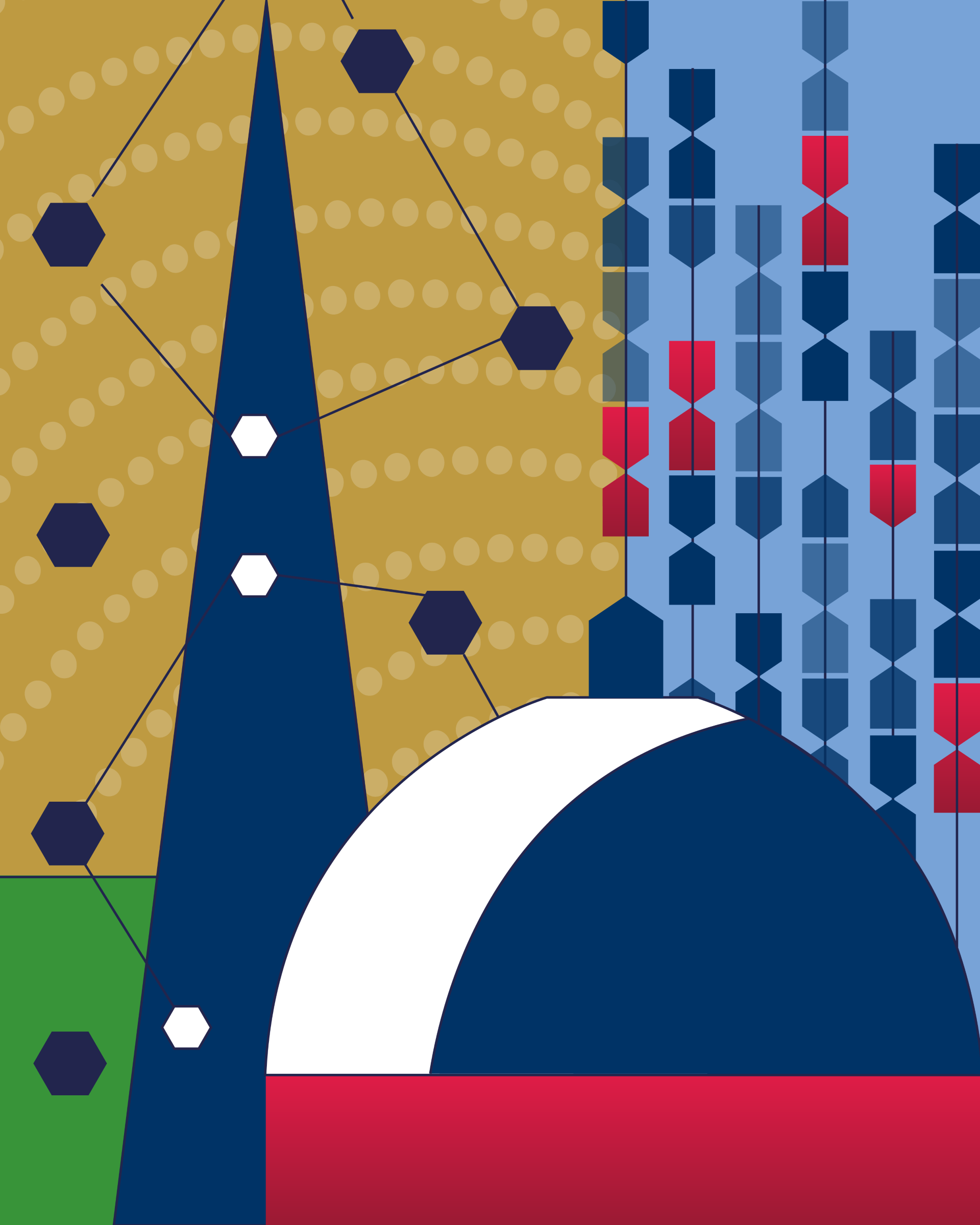 abstract image of coloured geometric shapes