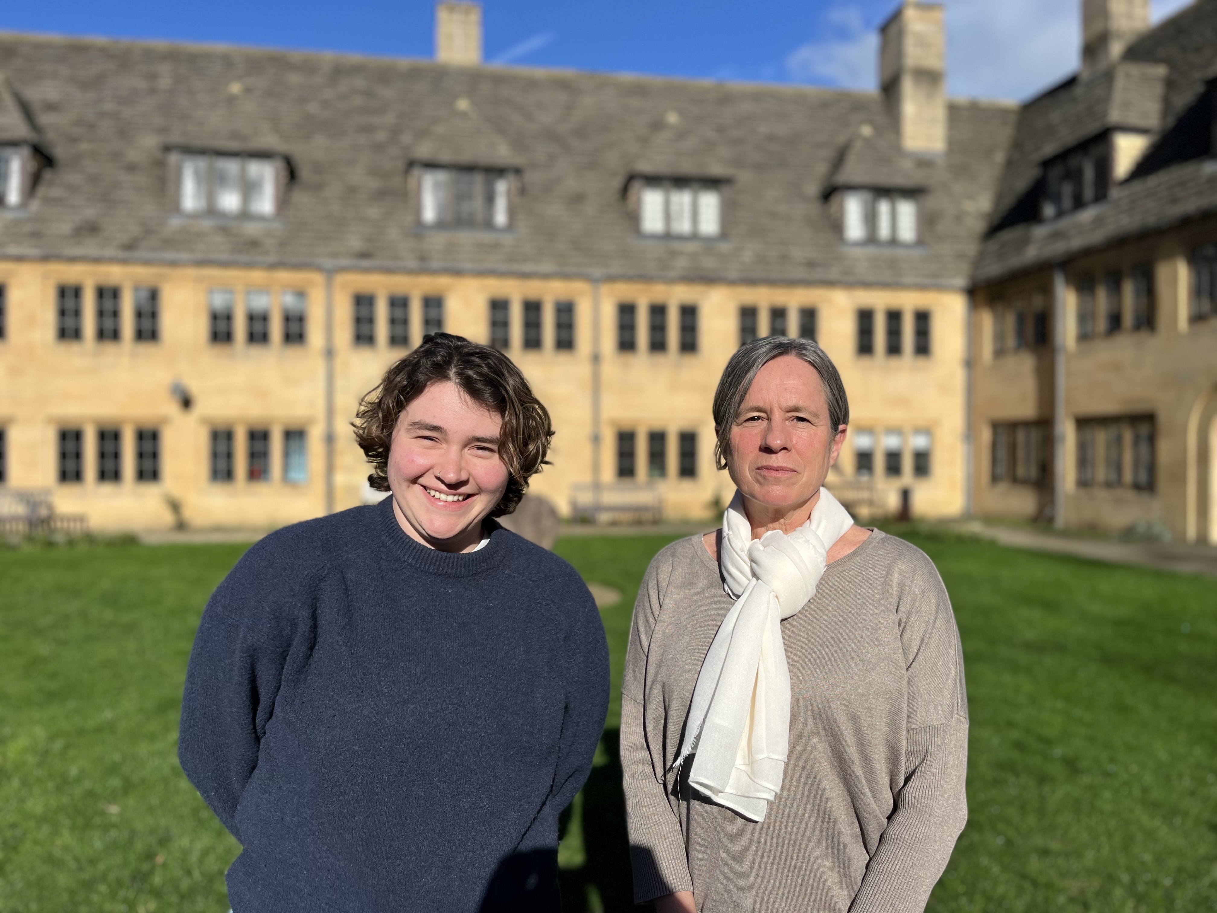 Yana Stoykova and Cecile Laborde