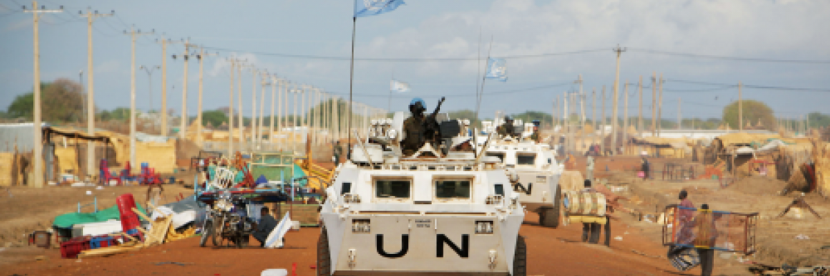 image of a UN vehicle
