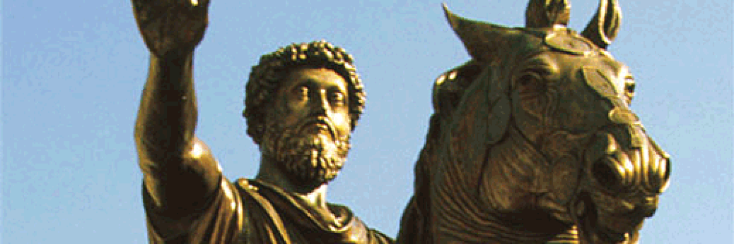 Statue of a man on a horse