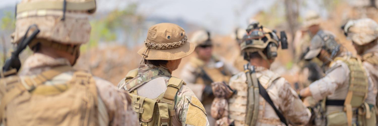 A group of soldiers in uniform