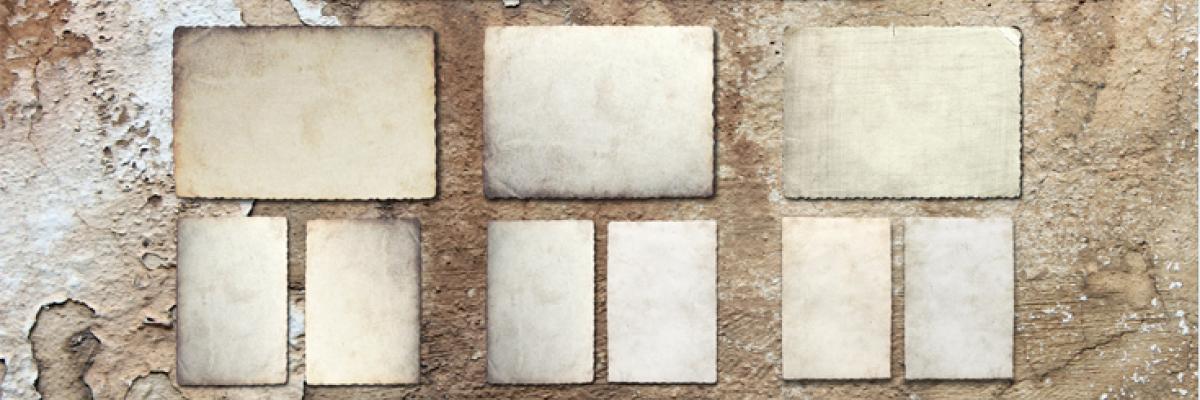A group of rectangular white tiles: