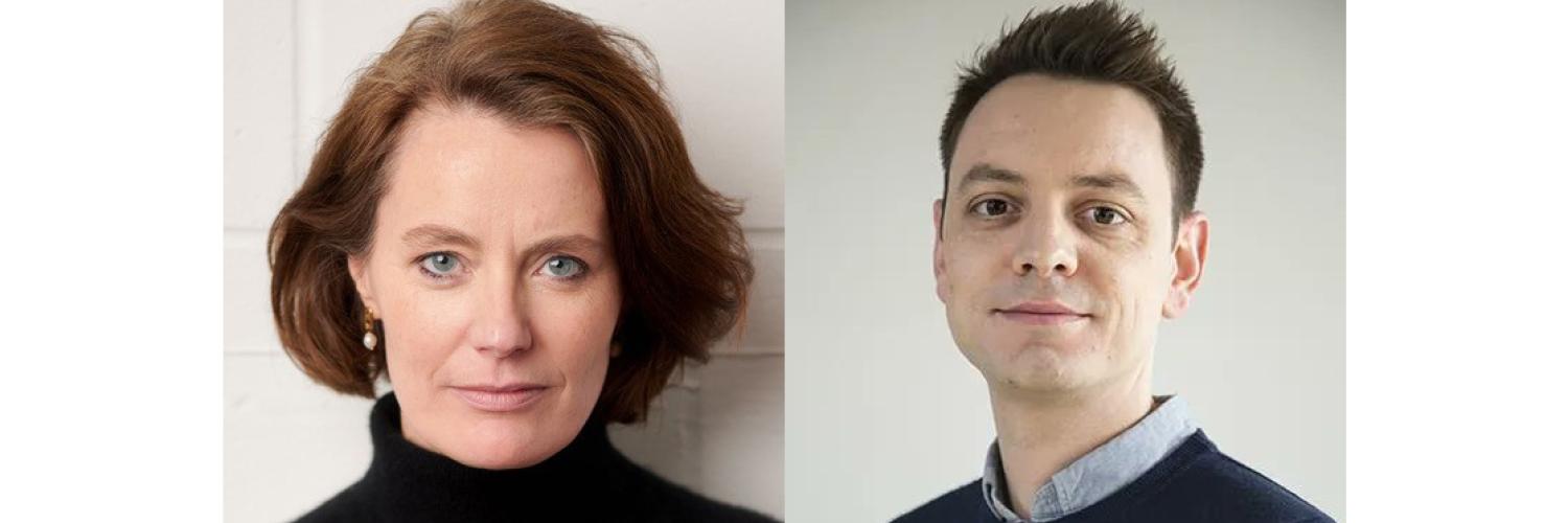 (l-r) headshot images of Professors Patricia Owens and Robin Harding