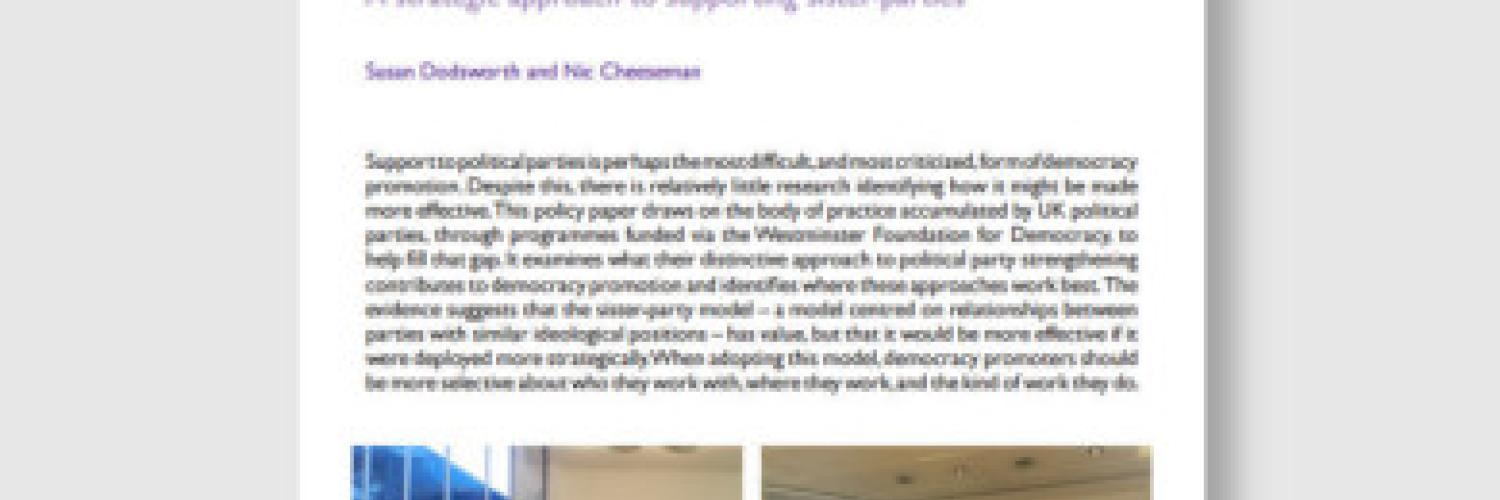 More Than Ideology, More Than Elections: A strategic approach to supporting sister-parties