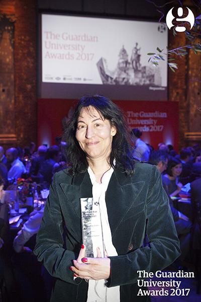 Professor Karma Nabulsi wins Guardian Higher Education Network’s 2017 Inspiring Leader award