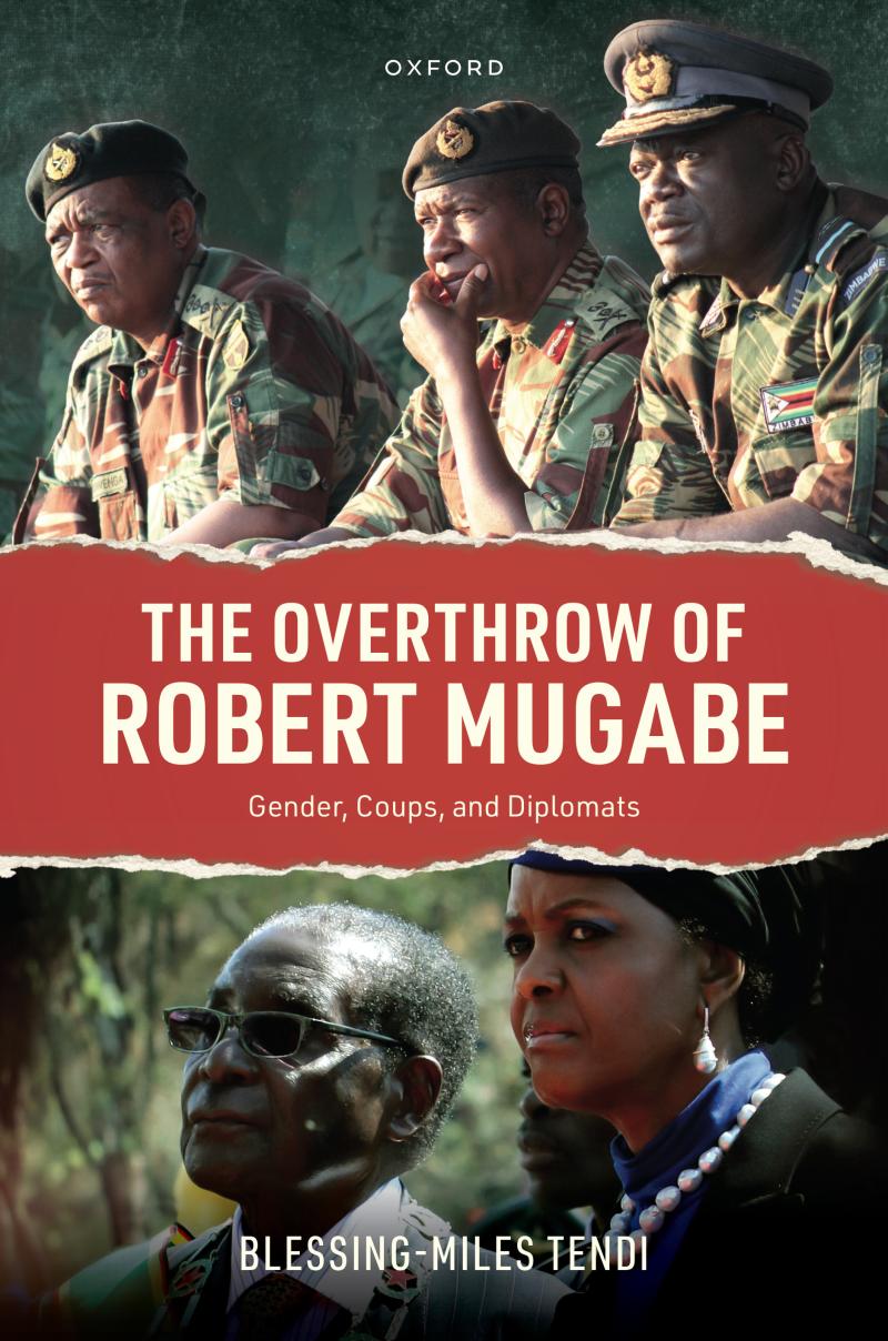 book cover showing military generals that staged the coup that removed Robert Mugabe from power in 2017