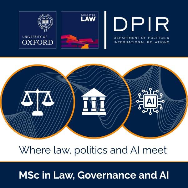 MSc in Law Governance and AI graphic