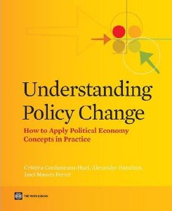 Alexander Hamilton publishes new book Understanding Policy Change: How to Apply Political Economy Concepts in Practice