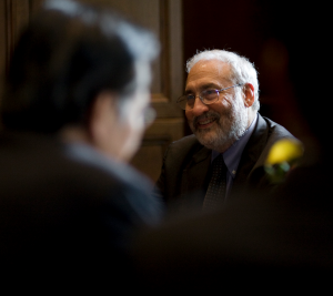 Professor Joseph E. Stiglitz gives the Fourth Distinguished Fulbright lecture on Causes and Consequences of Growing Inequality