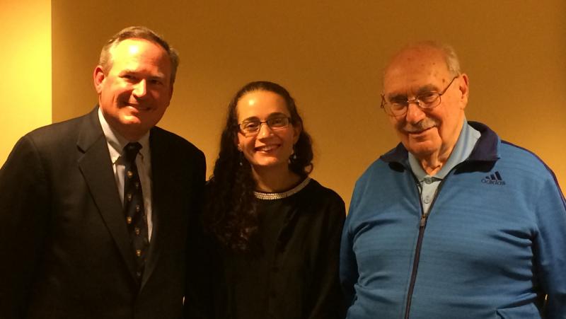 Dr Dina Bishara (Jarvis Doctorow Research Fellow) meets Jarvis Doctorow