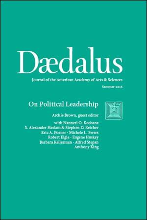 Archie Brown guest edits Dædalus summer issue on political leadership