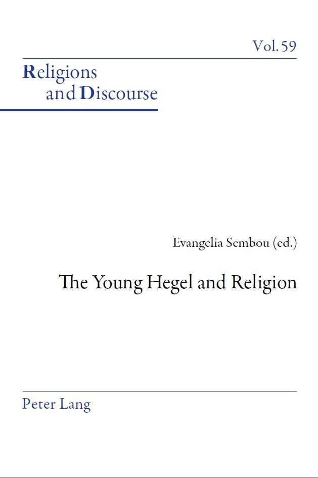'The Young Hegel and Religion' by Evangelia Sembou
