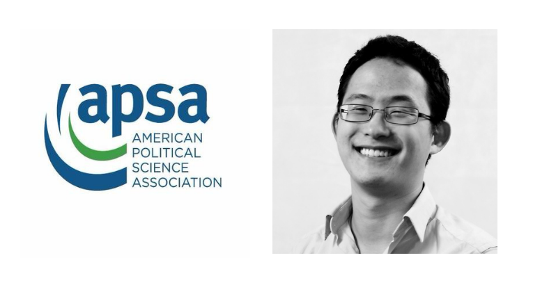 Wiliam Allen wins APSA Best Dissertation Award