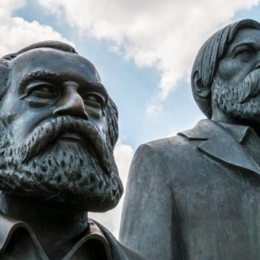Image of two statues