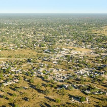 Image of landscape of Botswana