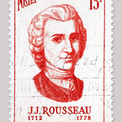 French stamp circa 1956