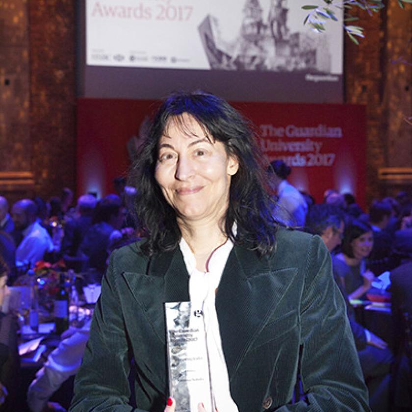 Professor Karma Nabulsi wins Guardian Higher Education Network’s 2017 Inspiring Leader award