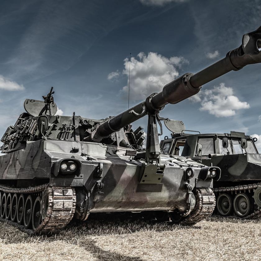 War machines on the battlefield