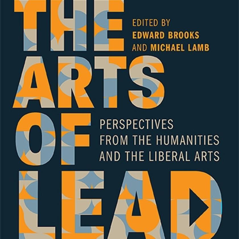 a book cover with text