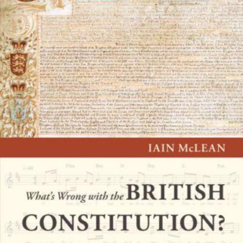 Professor Iain McLean awarded PSA W.J.M. Mackenzie Book Prize