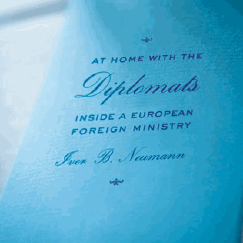 Iver Neumann writes new book detailing life inside a foreign ministry