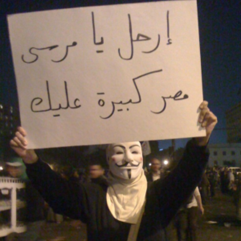 John Lloyd witnesses the Anti-Mursi protests in Egypt