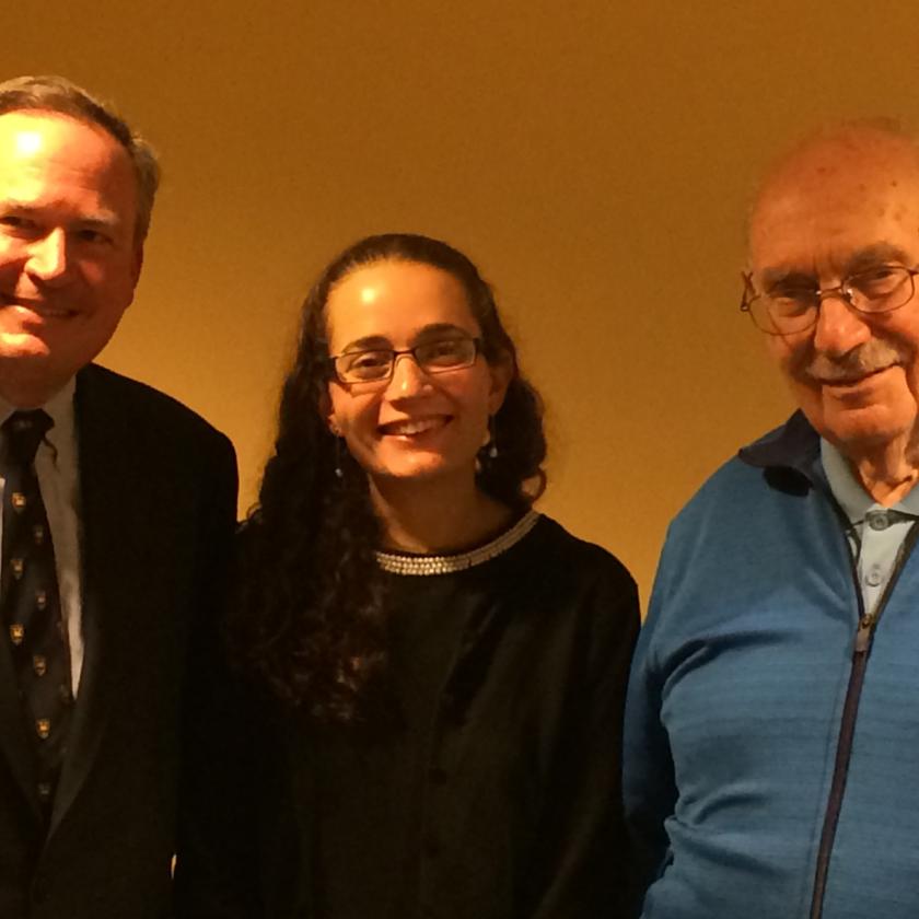 Dr Dina Bishara (Jarvis Doctorow Research Fellow) meets Jarvis Doctorow