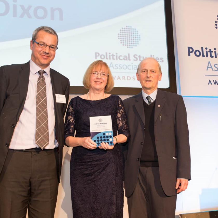 Professor Christopher Hood and Dr Ruth Dixon awarded book prize at PSA awards