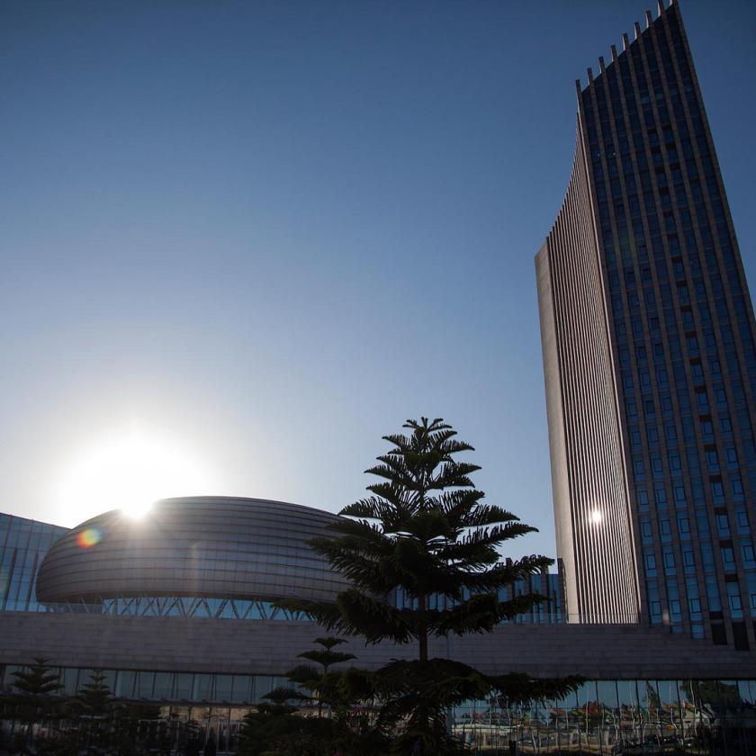 Professors Richard Caplan and Andrea Ruggeri present research at African Union HQ