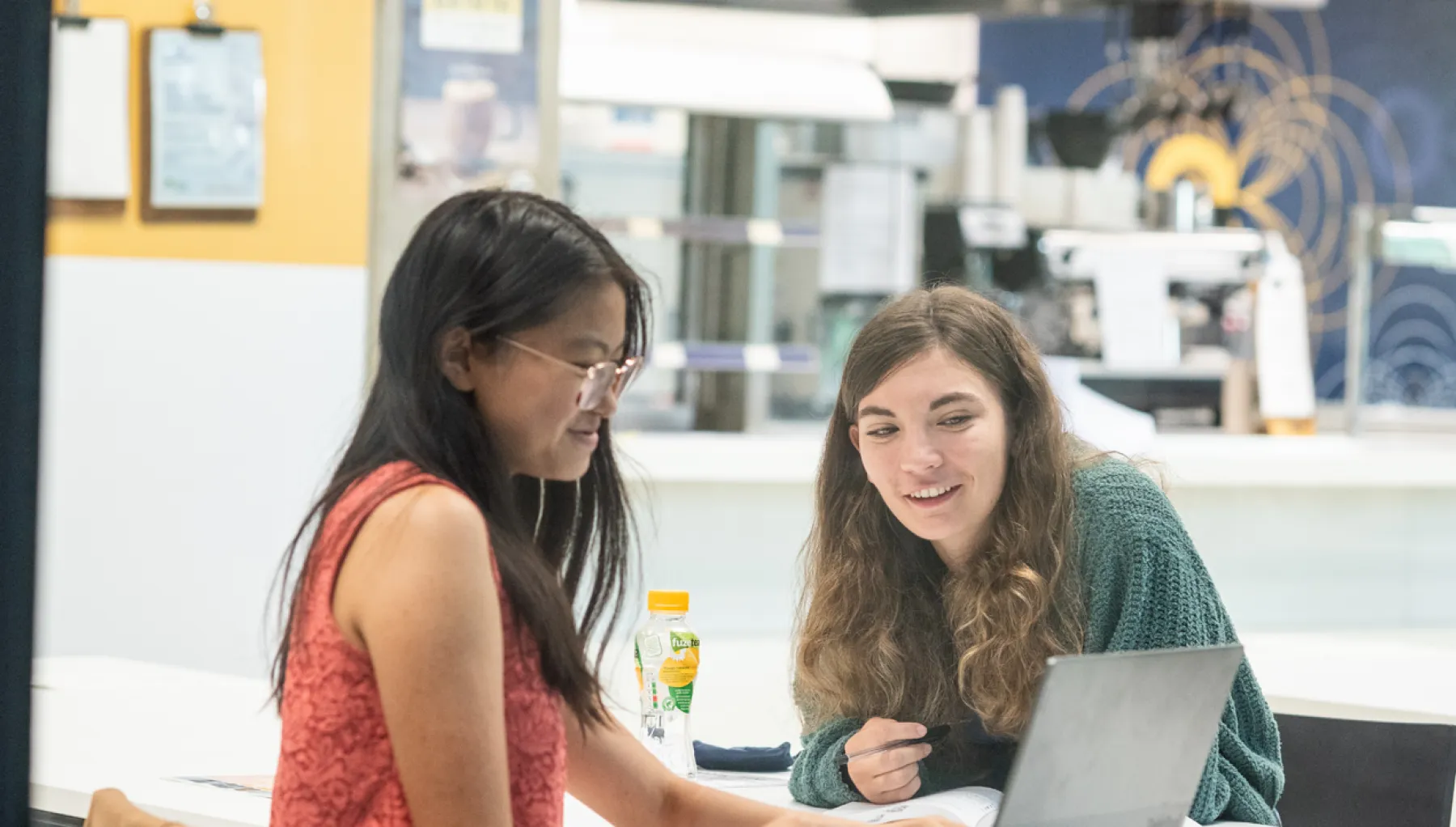 An Image of two students