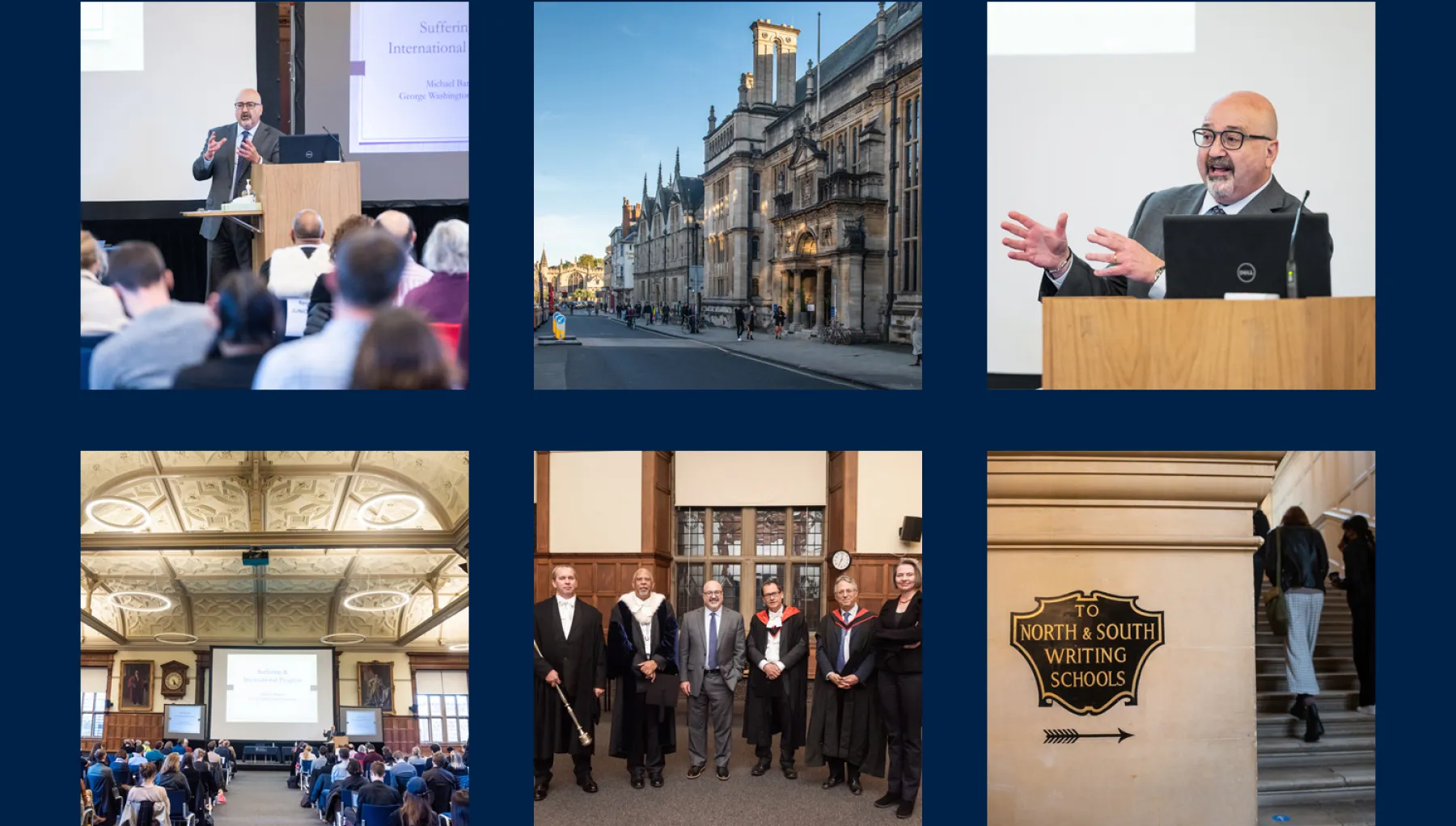 montage of the 2021 Winchester Lecture