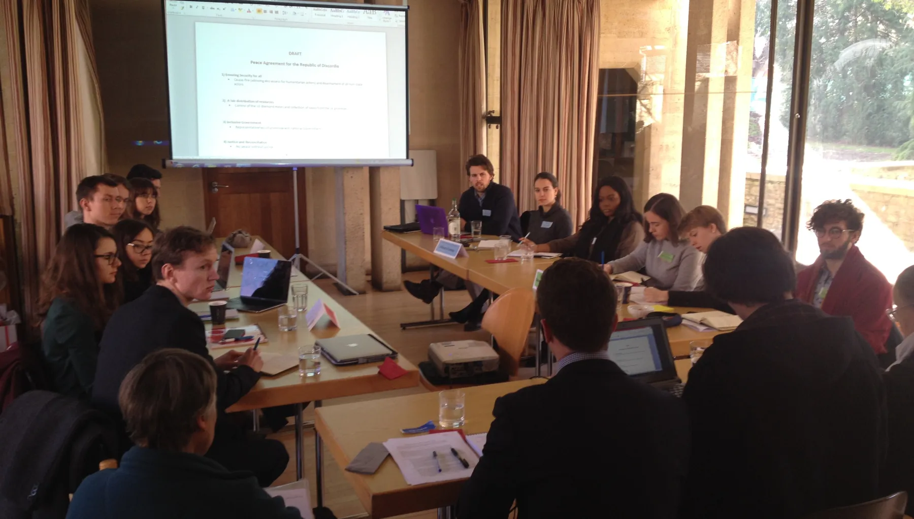 The Workshop in action