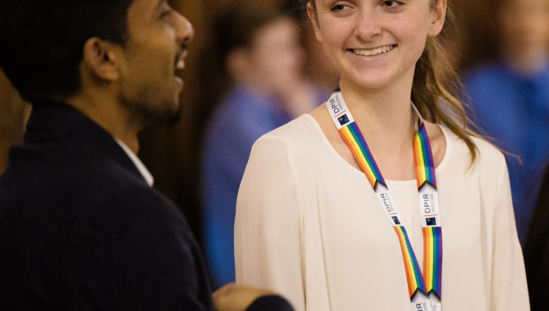 DPIR members at an event