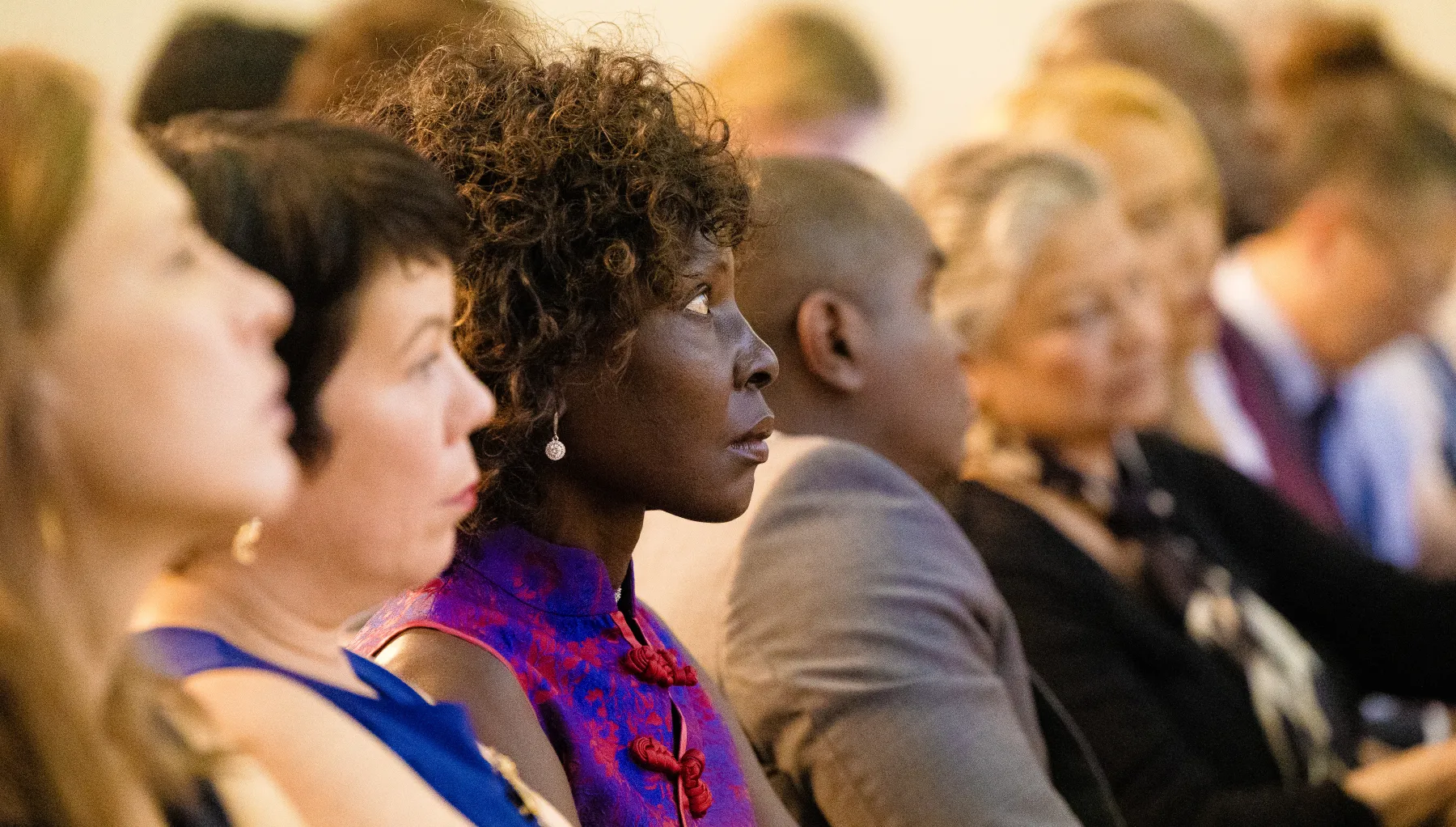image of an audience