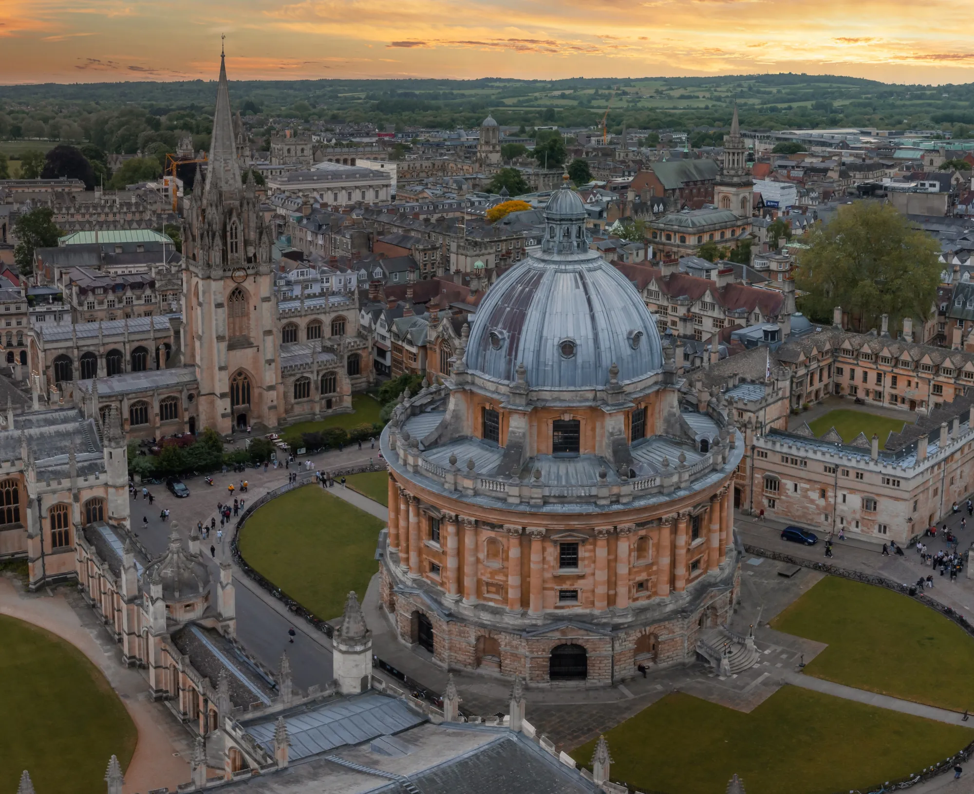 aerial image of Oxford