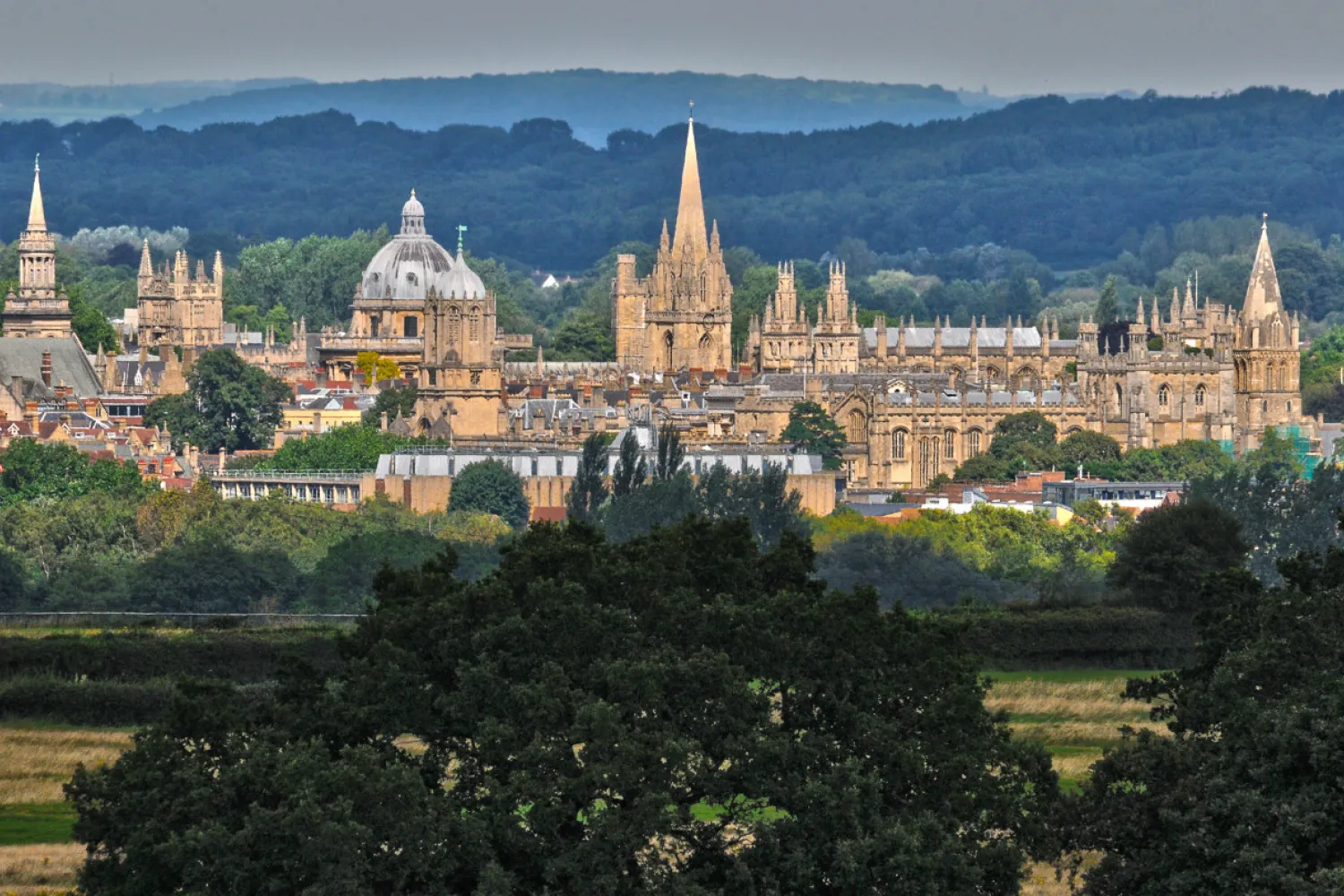 view of Oxford skyline