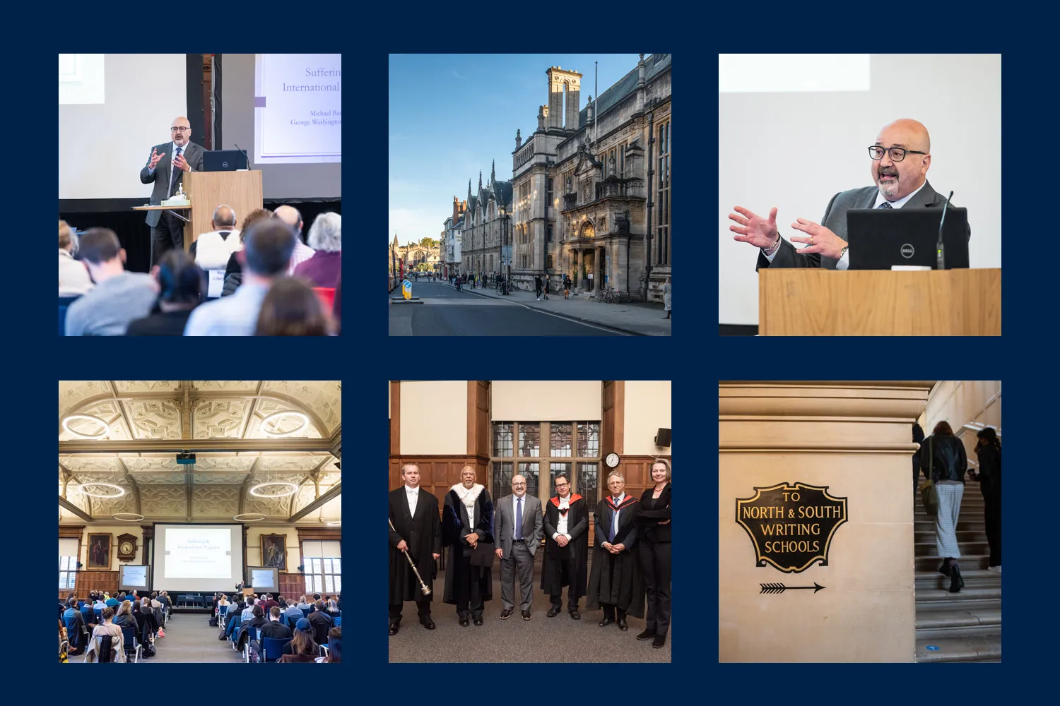 montage of the 2021 Winchester Lecture