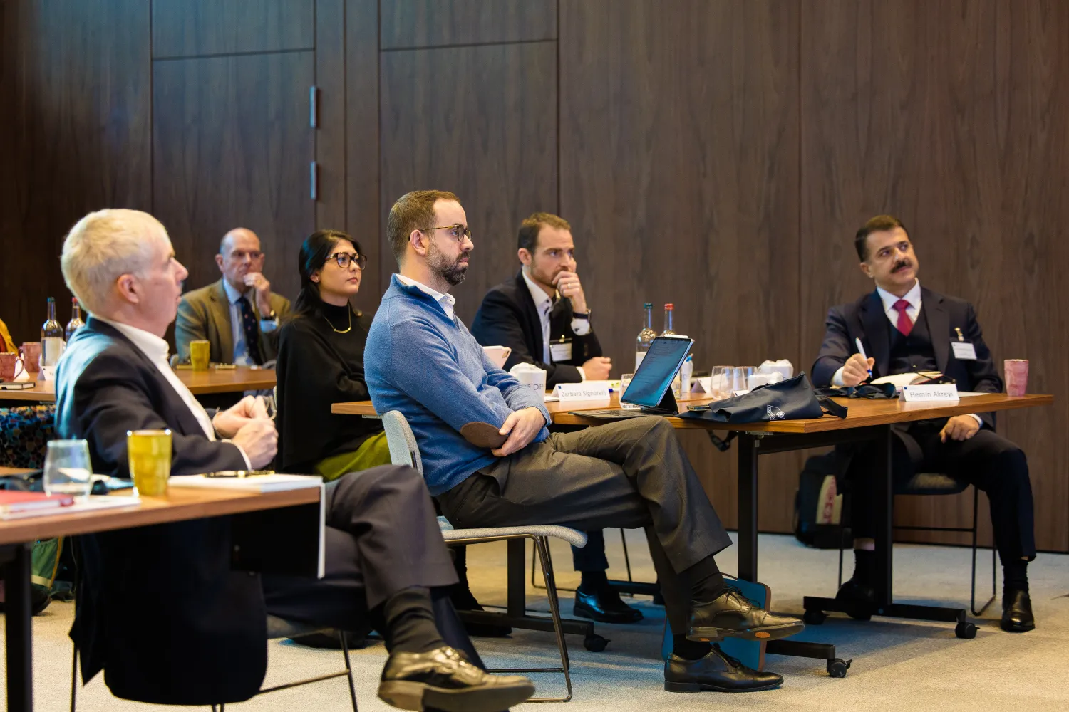 Image of a audience of people in a lecture