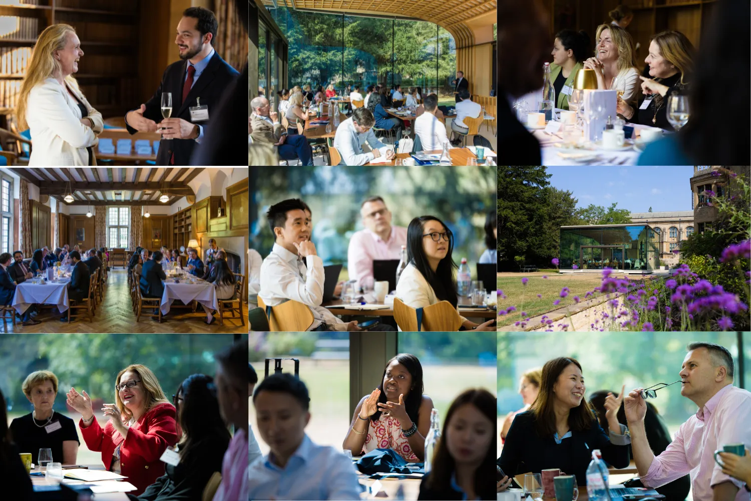 montage of nine images from the Executive Education programme 2026