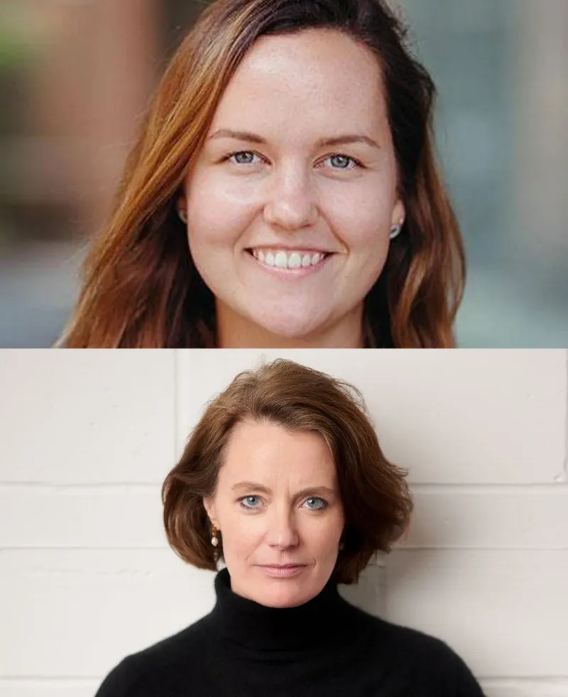 Isabelle Napier (top) and Patricia Owens (bottom)